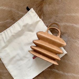 Staud Hutton accordion bag